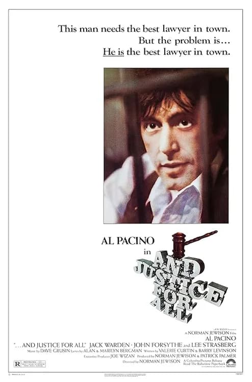 And Justice for All film posteri