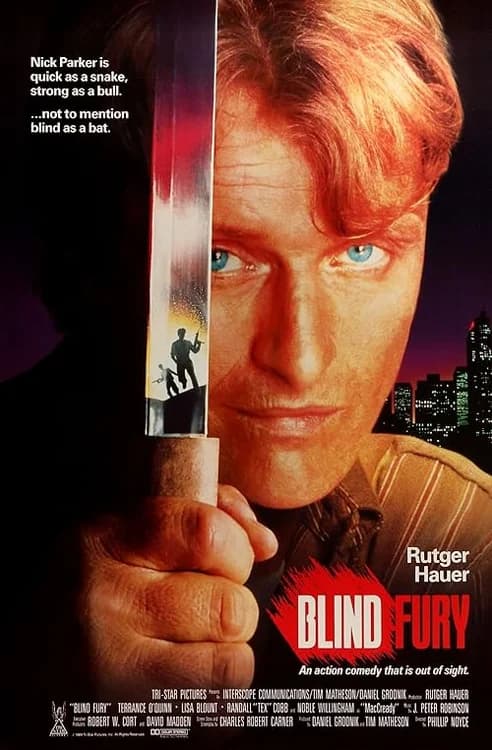 Blind Fury film posteri
