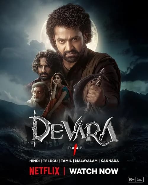 Devara Part 1 film posteri