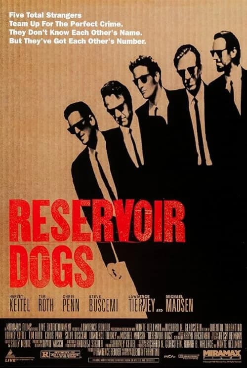 Reservoir Dogs film posteri
