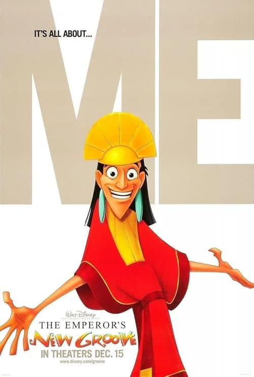 The Emperor's New Groove film posteri