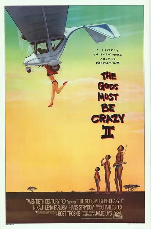 The Gods Must Be Crazy II film posteri