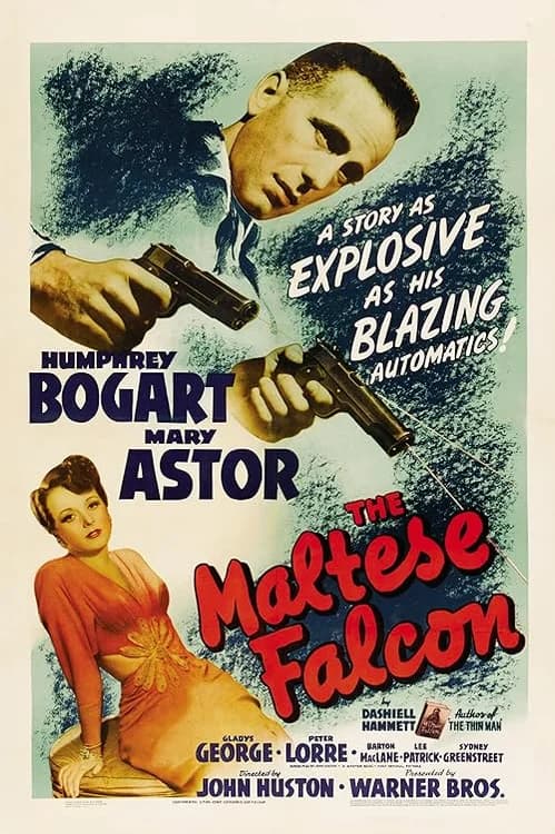 The Maltese Falcon film posteri